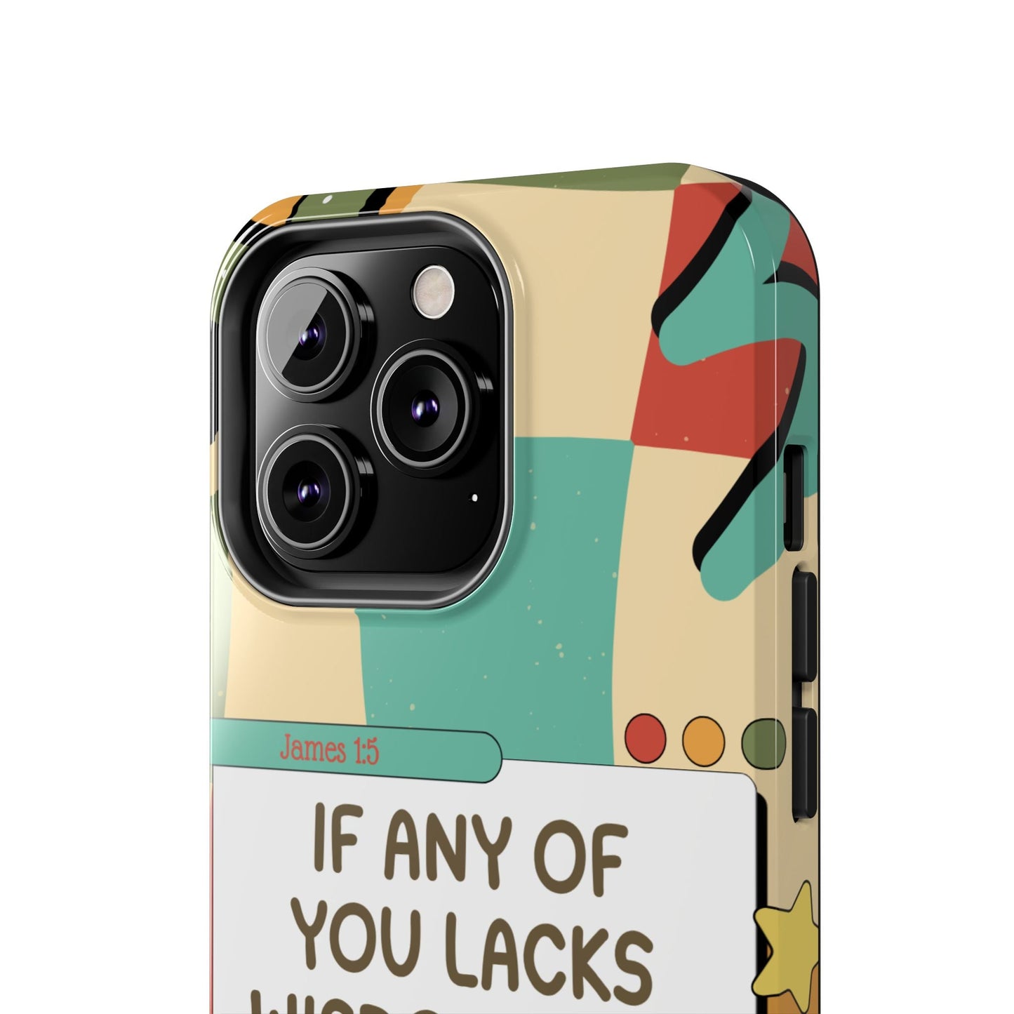 James 1:5 Retro Aesthetic - iPhone Series Case - BOGO Cases