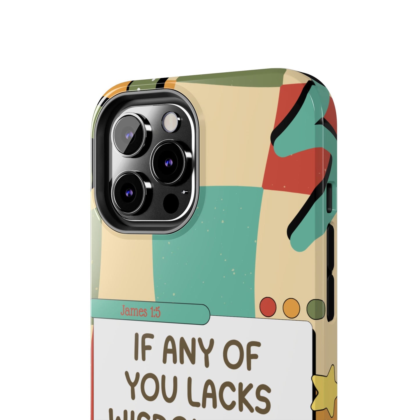 James 1:5 Retro Aesthetic - iPhone Series Case - BOGO Cases