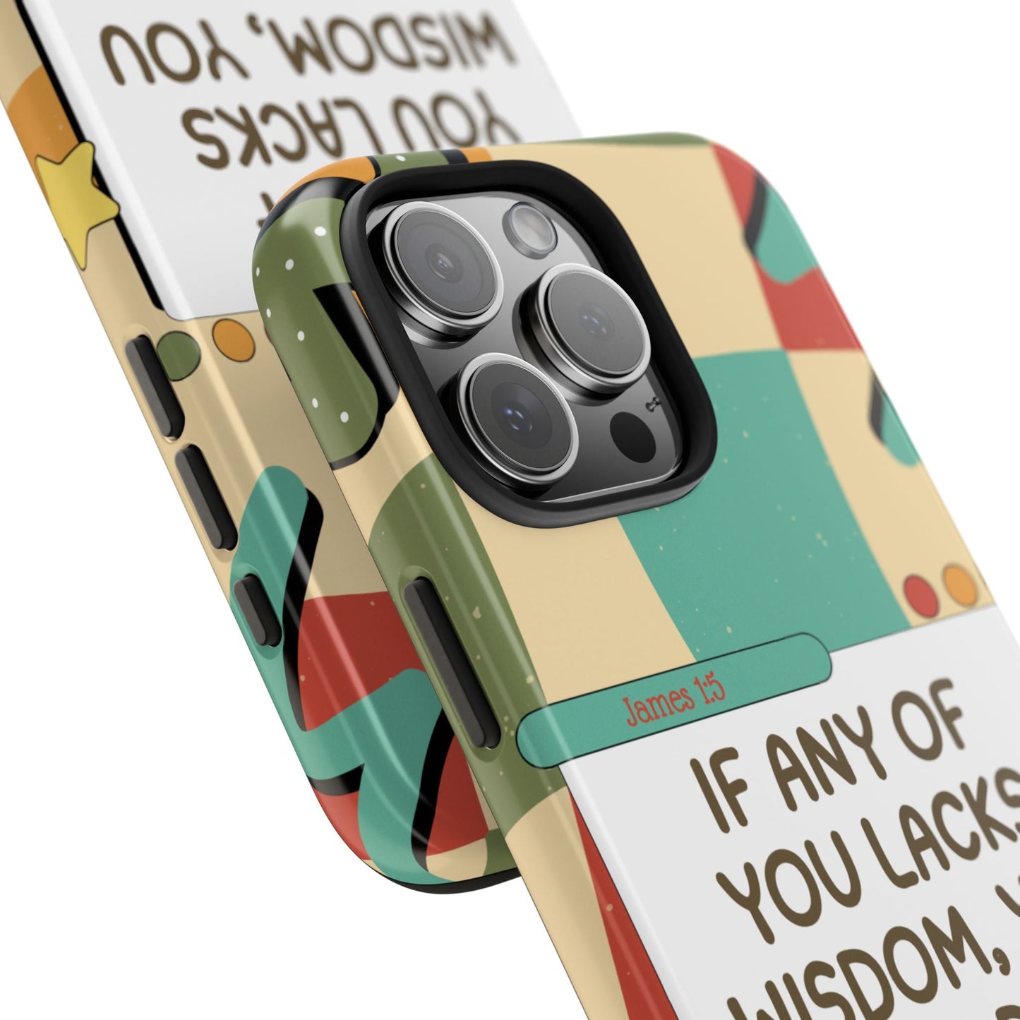 James 1:5 Retro Aesthetic - iPhone Series Case - BOGO Cases