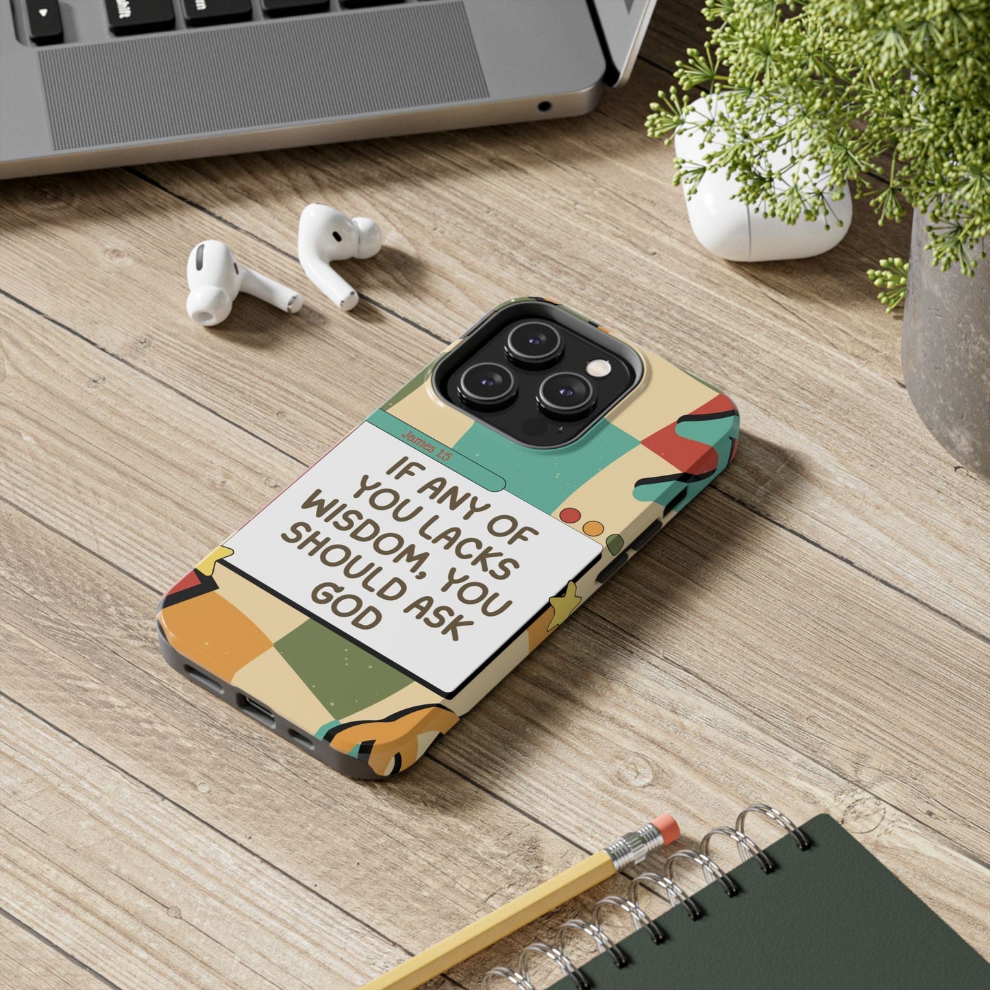 James 1:5 Retro Aesthetic - iPhone Series Case - BOGO Cases