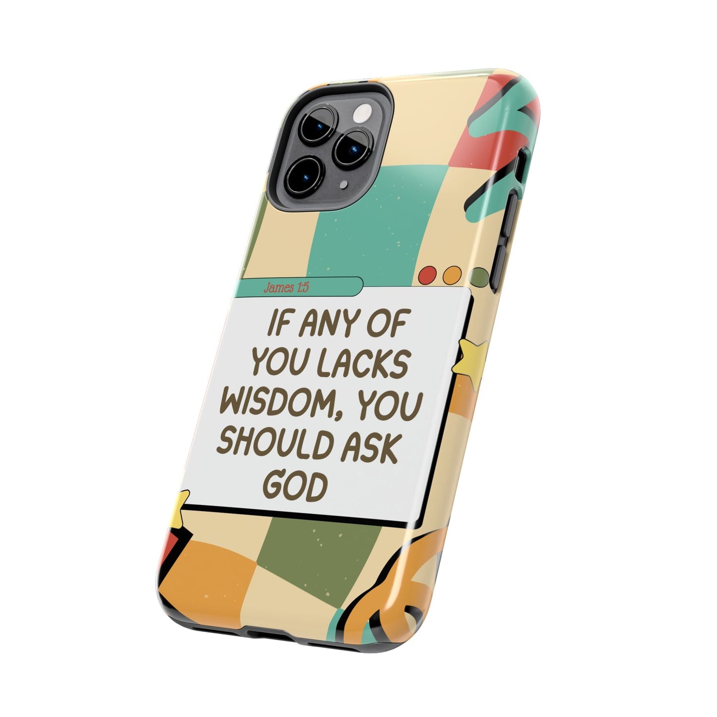 James 1:5 Retro Aesthetic - iPhone Series Case - BOGO Cases