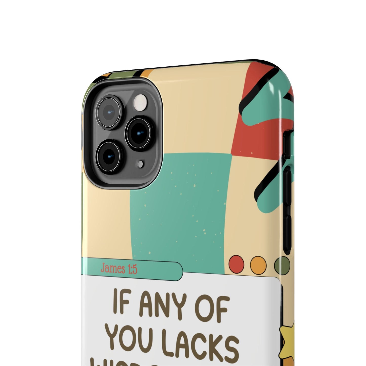 James 1:5 Retro Aesthetic - iPhone Series Case - BOGO Cases