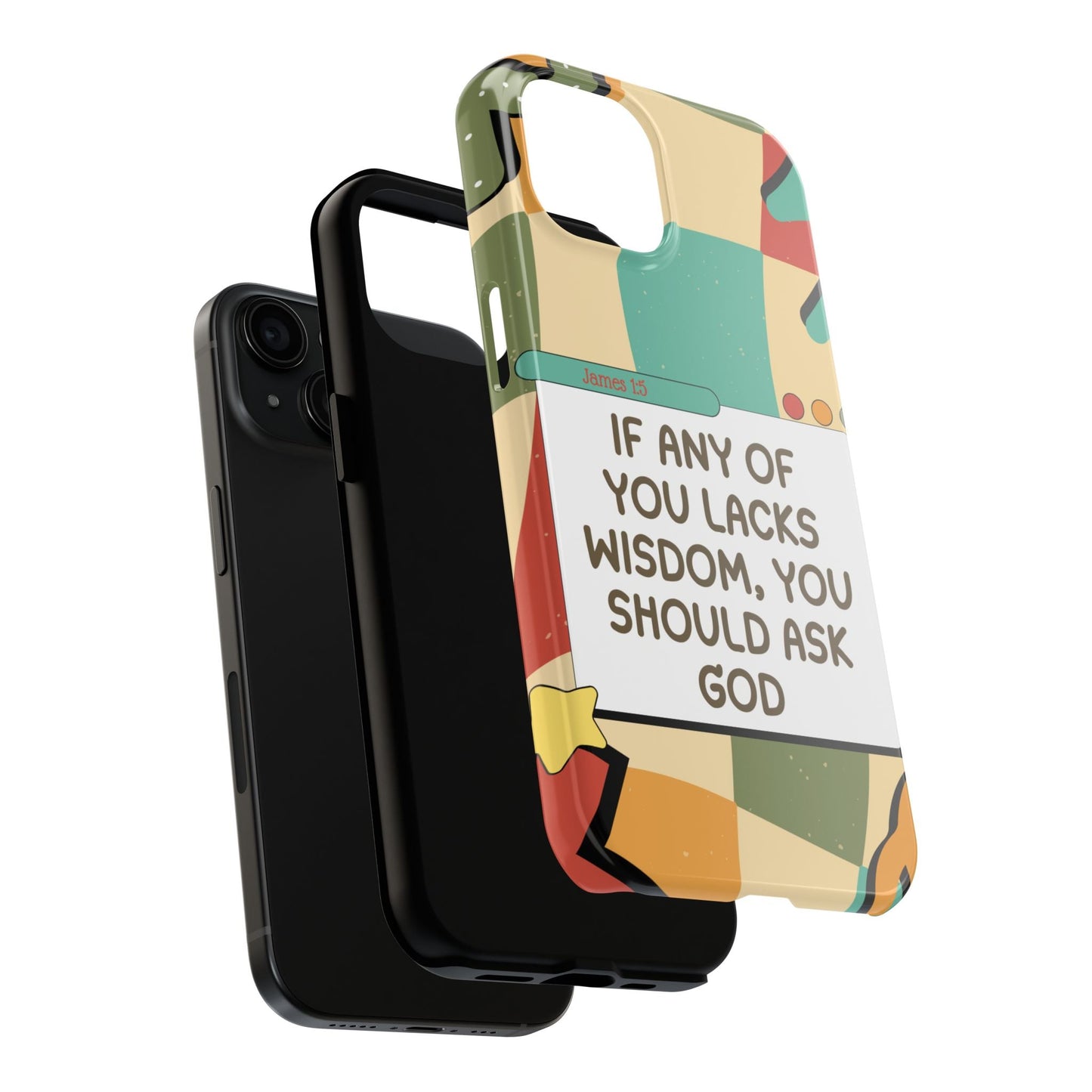 James 1:5 Retro Aesthetic - iPhone Series Case - BOGO Cases