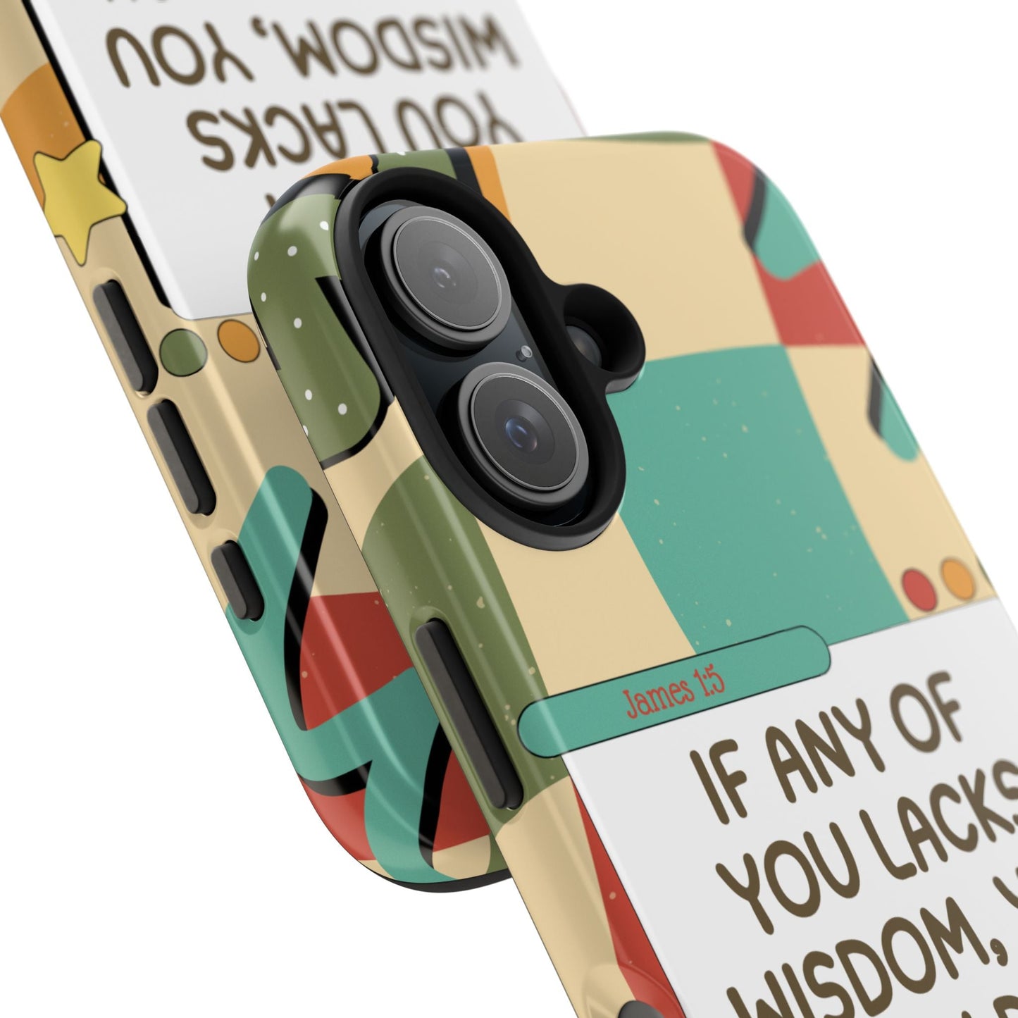 James 1:5 Retro Aesthetic - iPhone Series Case - BOGO Cases