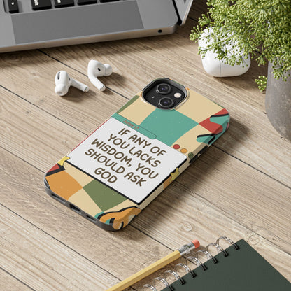 James 1:5 Retro Aesthetic - iPhone Series Case - BOGO Cases