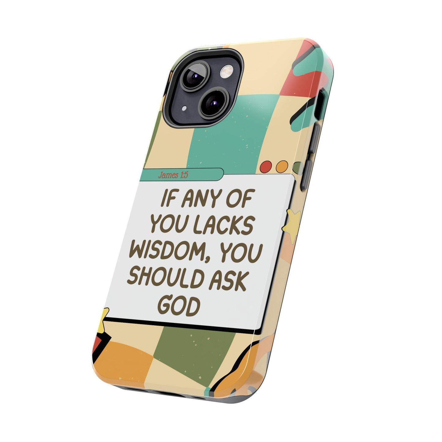 James 1:5 Retro Aesthetic - iPhone Series Case - BOGO Cases