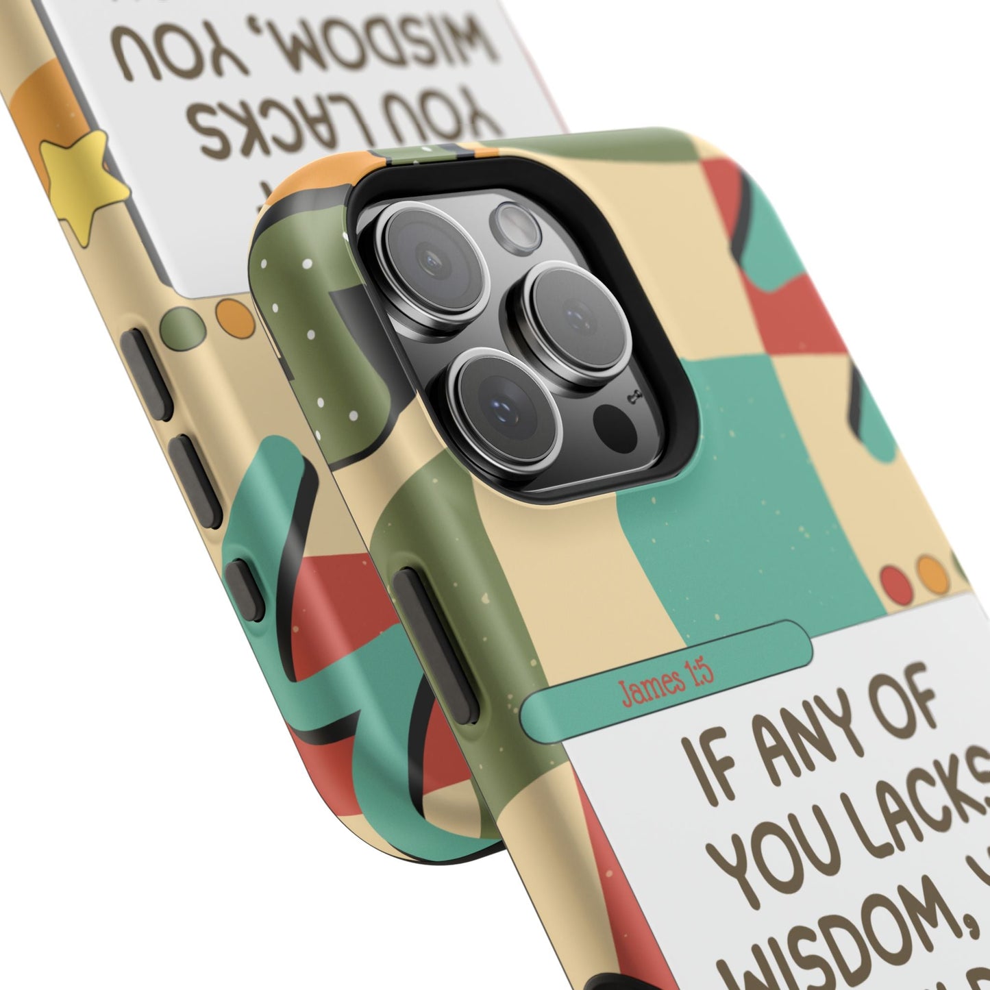 James 1:5 Retro Aesthetic - MagSafe iPhone Case - BOGO Cases