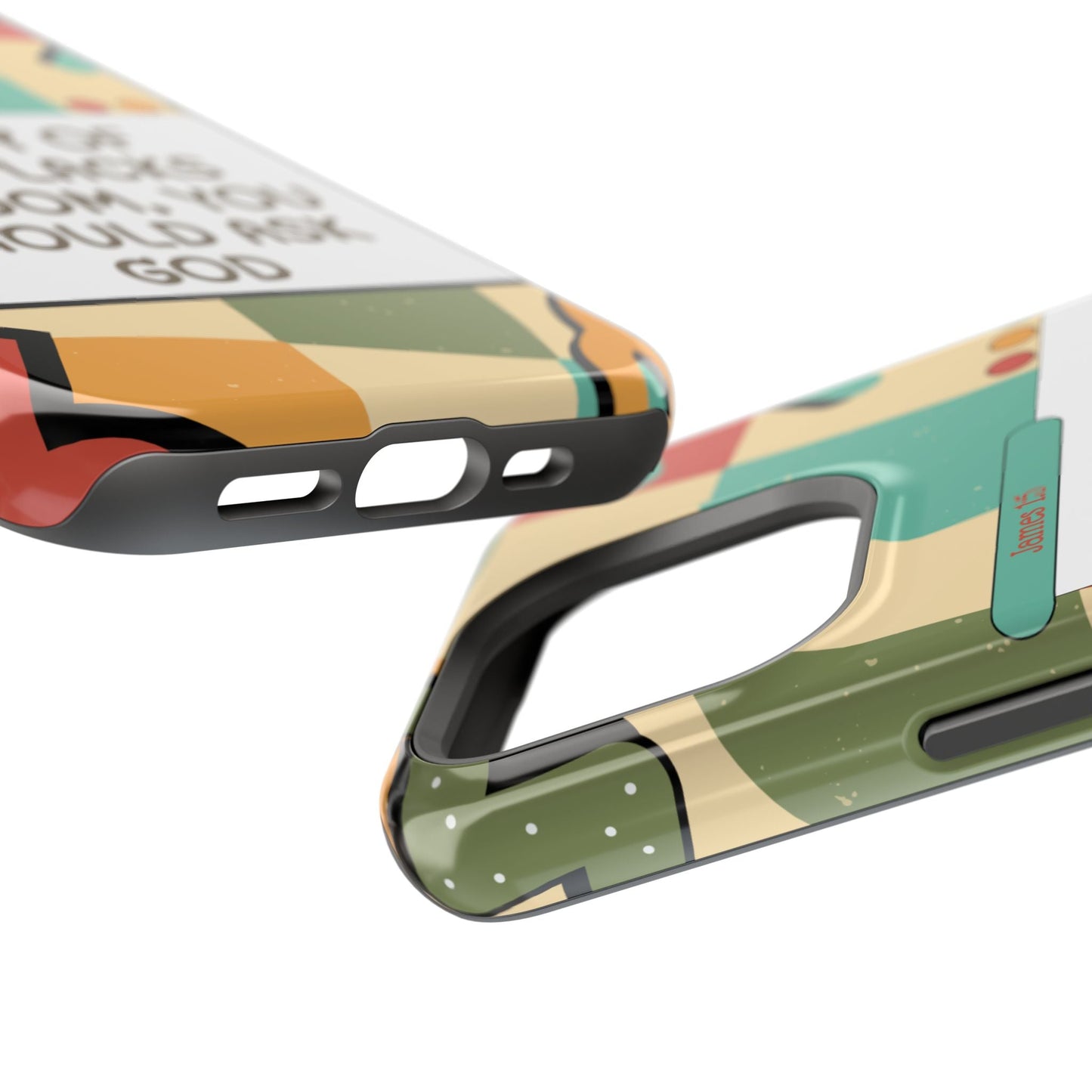 James 1:5 Retro Aesthetic - MagSafe iPhone Case - BOGO Cases