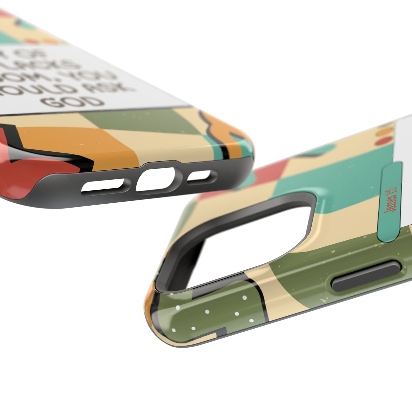 James 1:5 Retro Aesthetic - MagSafe iPhone Case - BOGO Cases
