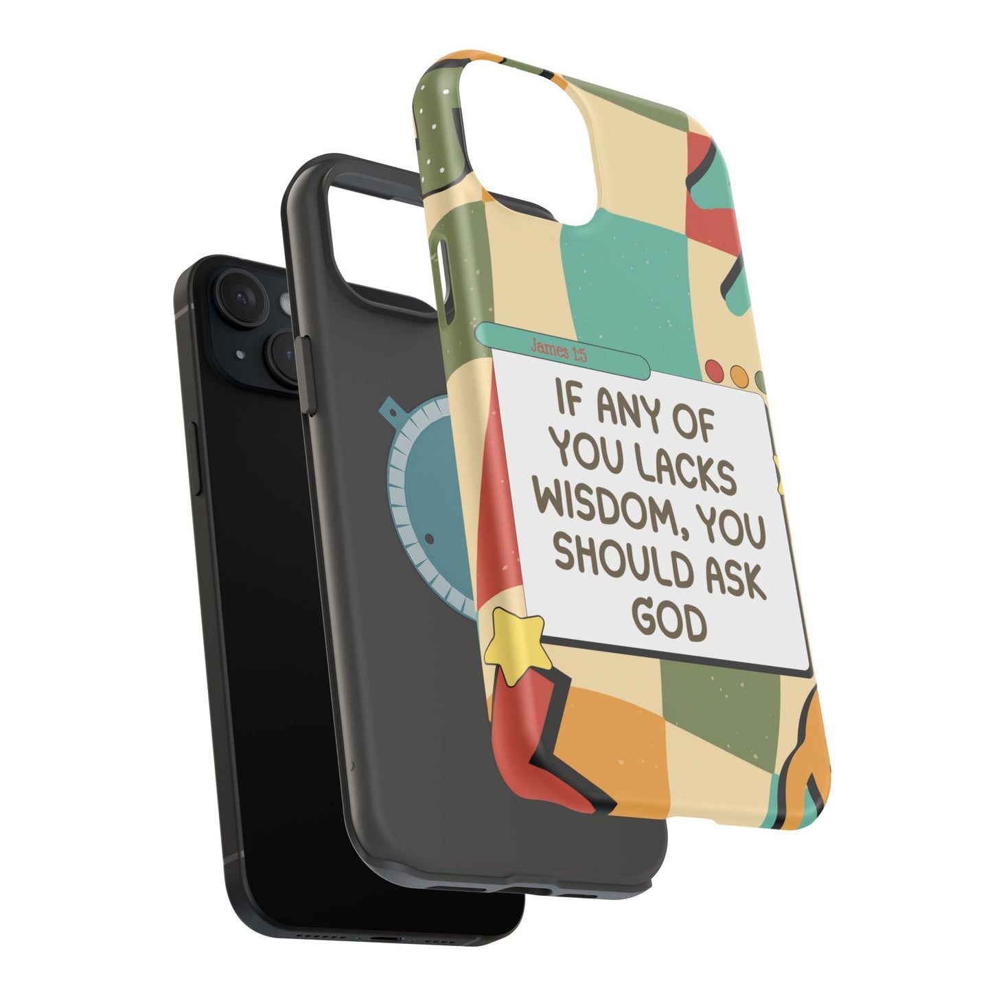 James 1:5 Retro Aesthetic - MagSafe iPhone Case - BOGO Cases