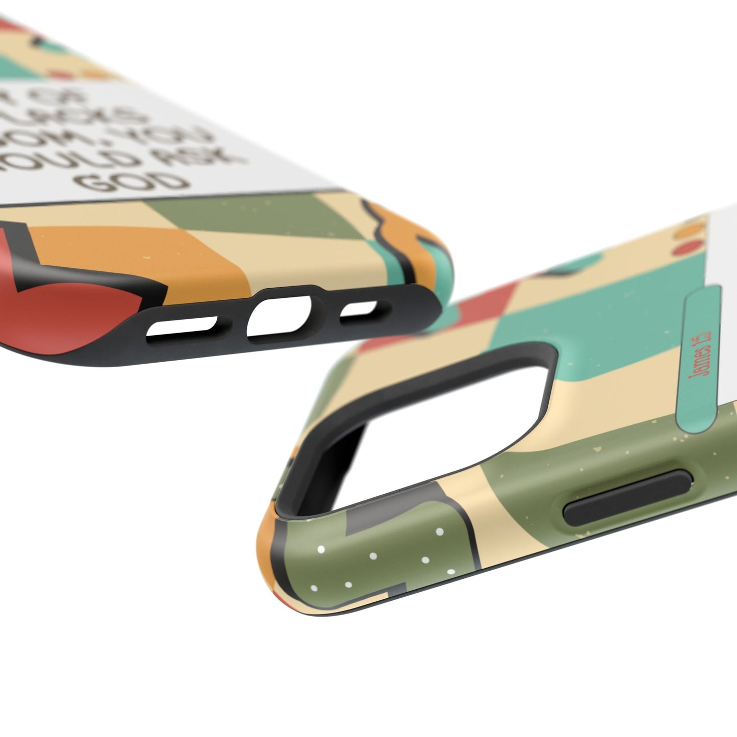 James 1:5 Retro Aesthetic - MagSafe iPhone Case - BOGO Cases