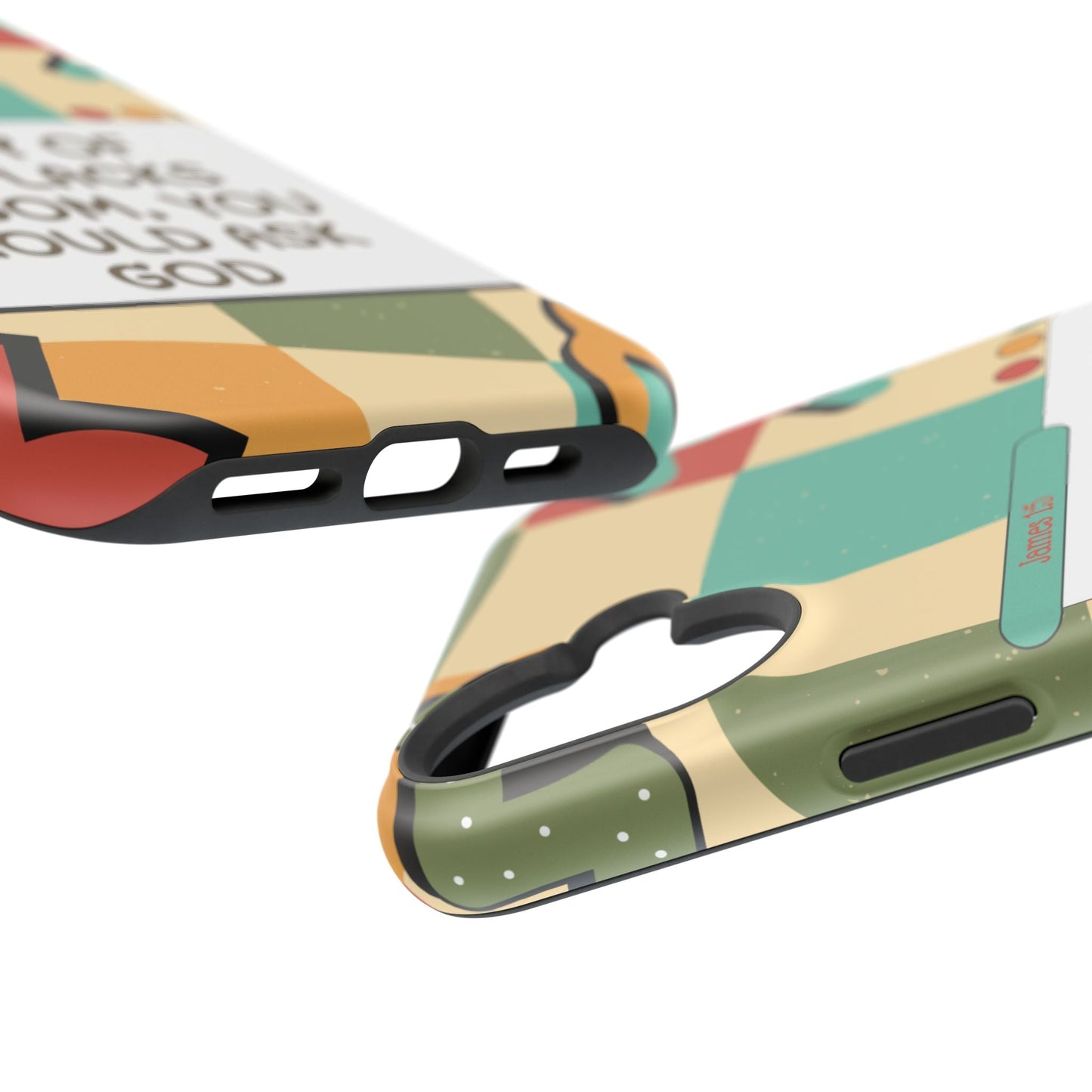 James 1:5 Retro Aesthetic - MagSafe iPhone Case - BOGO Cases