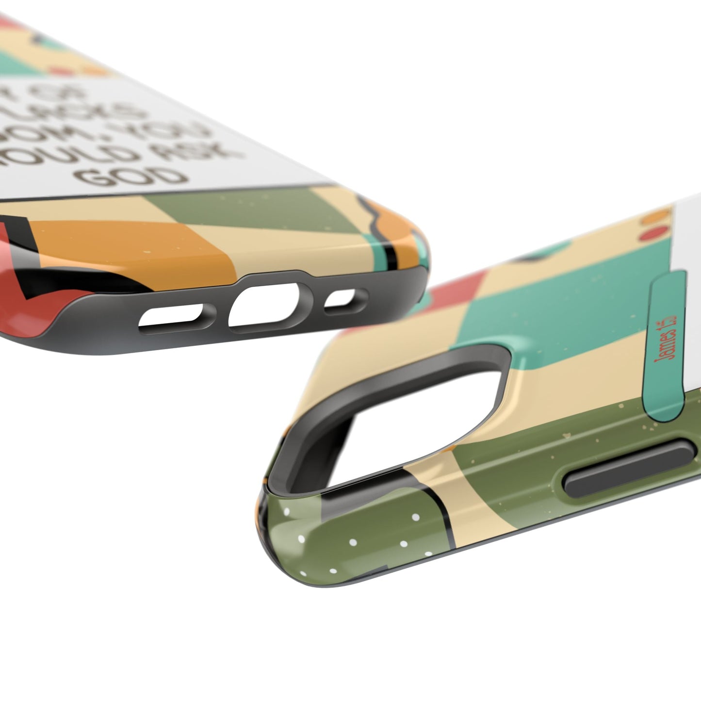 James 1:5 Retro Aesthetic - MagSafe iPhone Case - BOGO Cases
