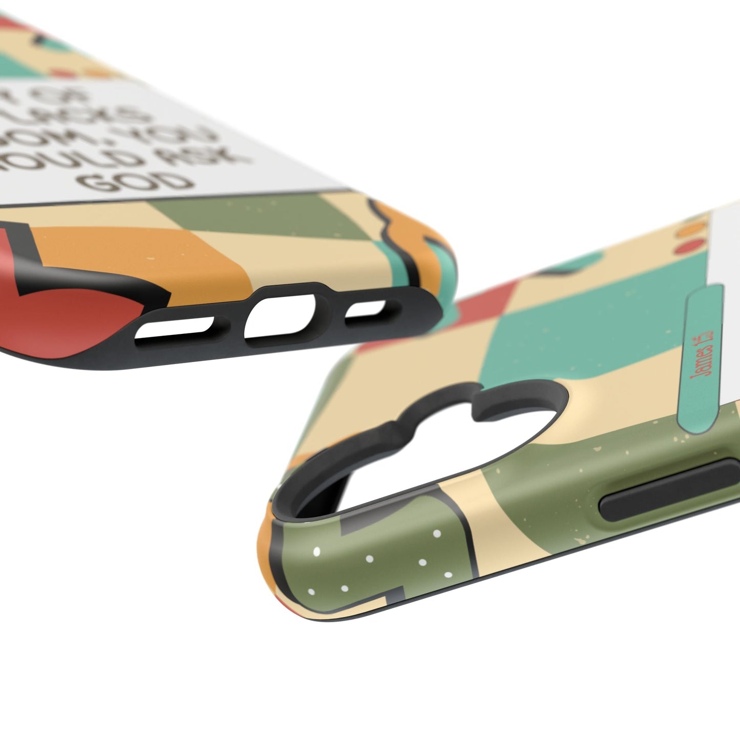 James 1:5 Retro Aesthetic - MagSafe iPhone Case - BOGO Cases