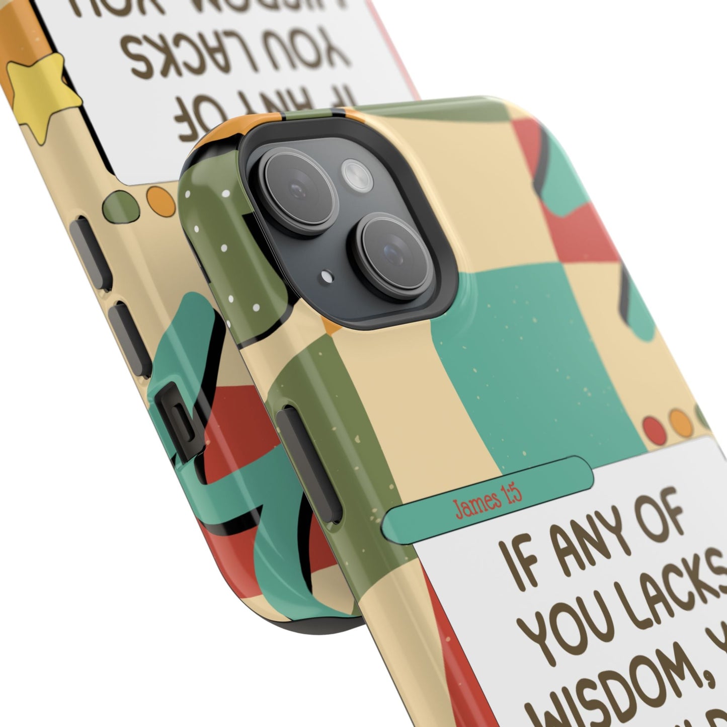 James 1:5 Retro Aesthetic - MagSafe iPhone Case - BOGO Cases