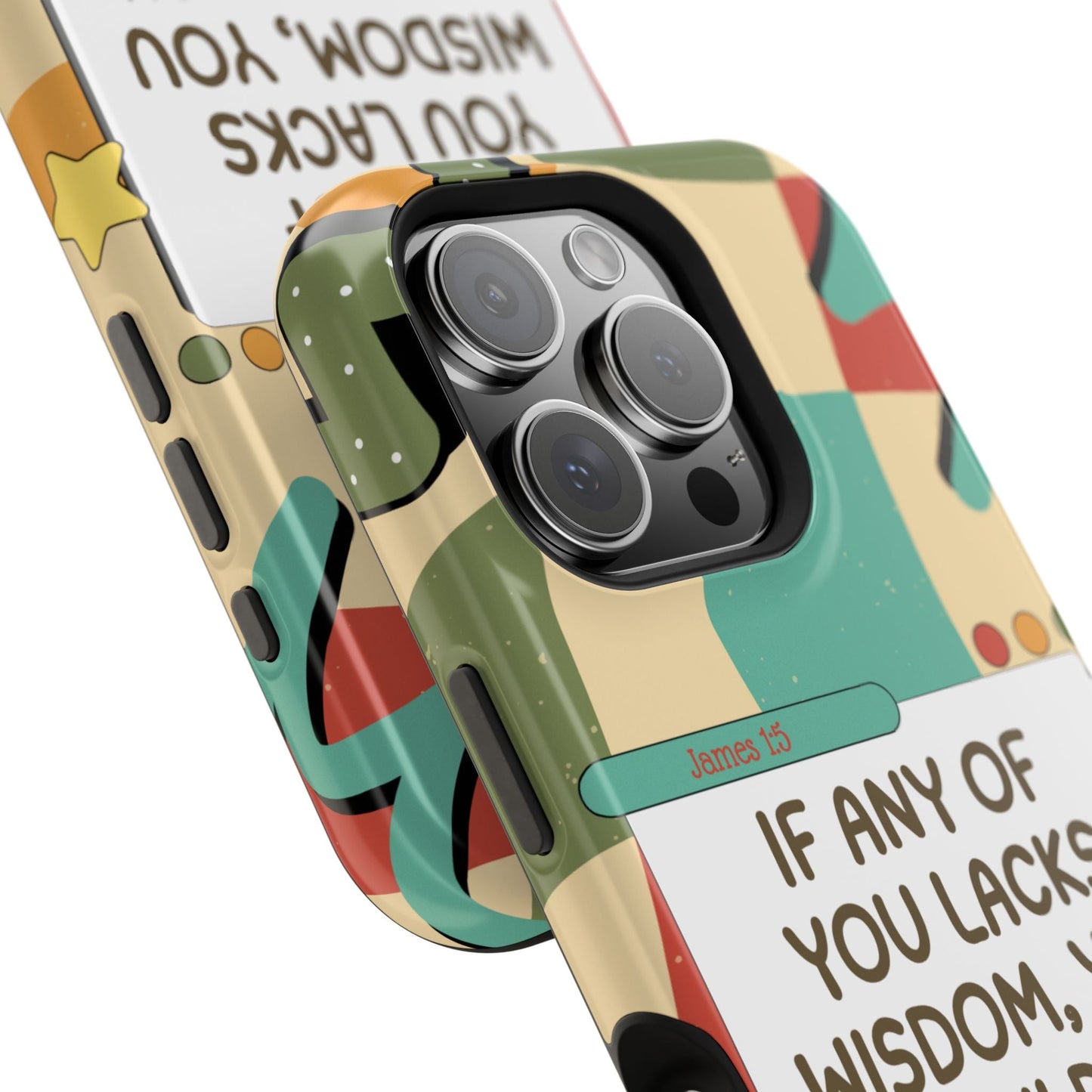 James 1:5 Retro Aesthetic - MagSafe iPhone Case - BOGO Cases