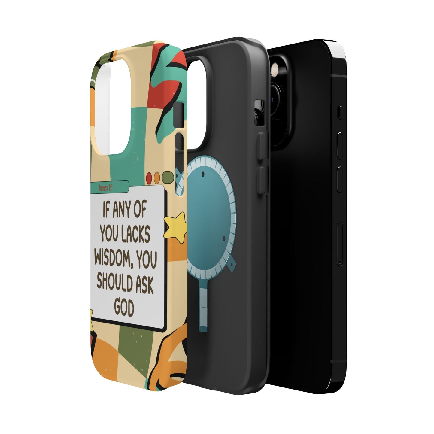 James 1:5 Retro Aesthetic - MagSafe iPhone Case - BOGO Cases