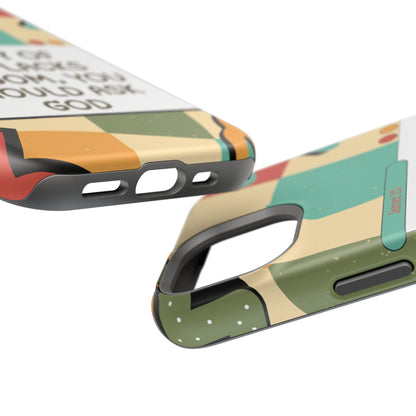 James 1:5 Retro Aesthetic - MagSafe iPhone Case - BOGO Cases