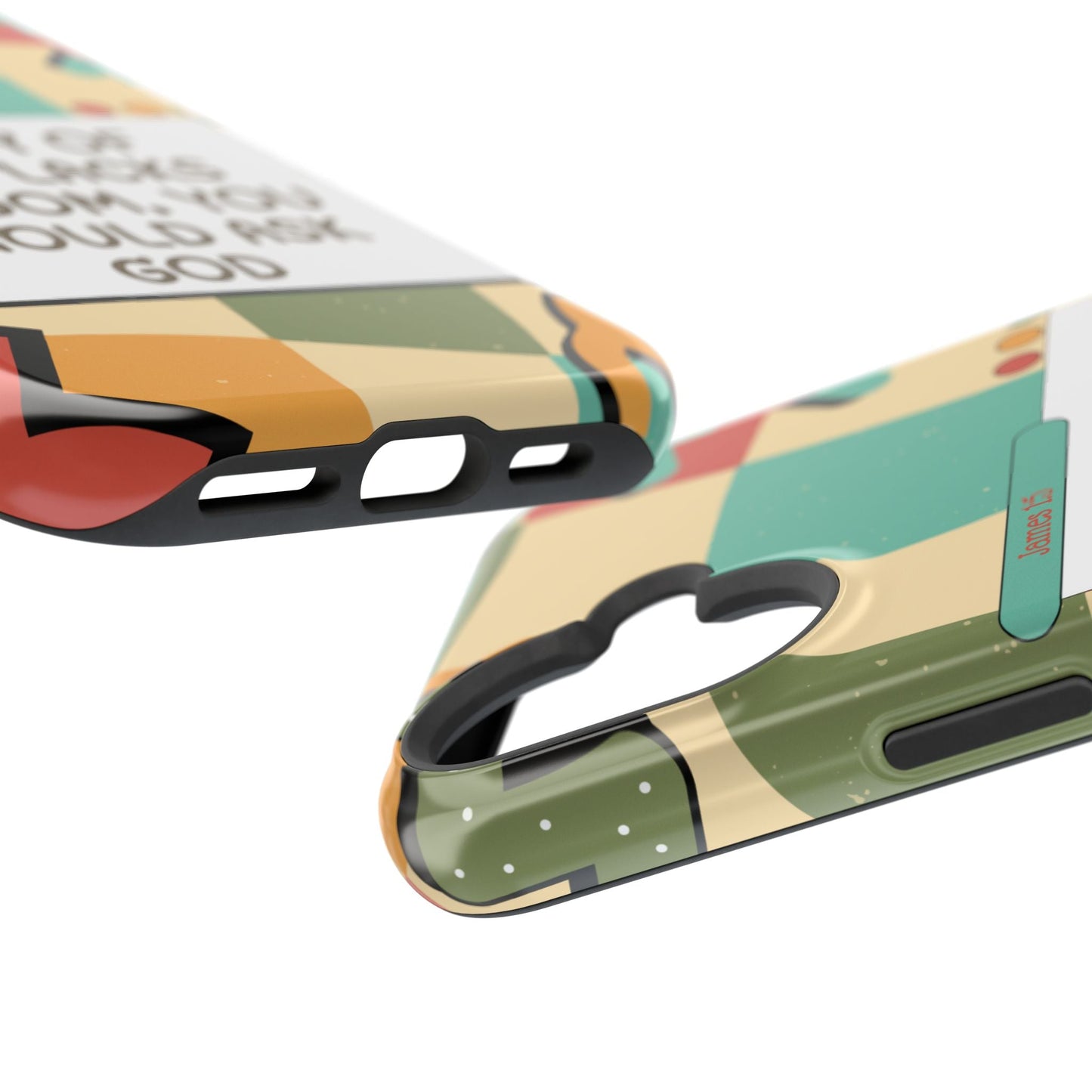 James 1:5 Retro Aesthetic - MagSafe iPhone Case - BOGO Cases