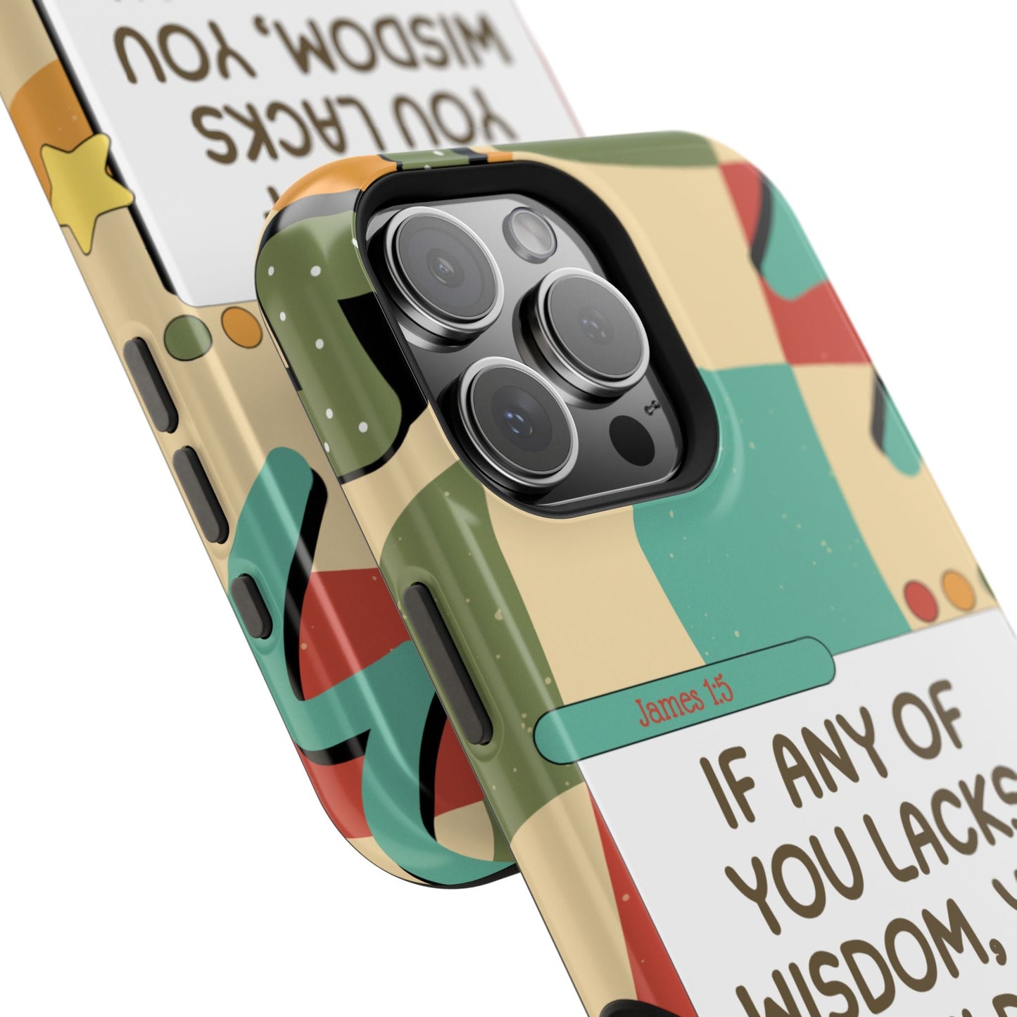 James 1:5 Retro Aesthetic - MagSafe iPhone Case - BOGO Cases