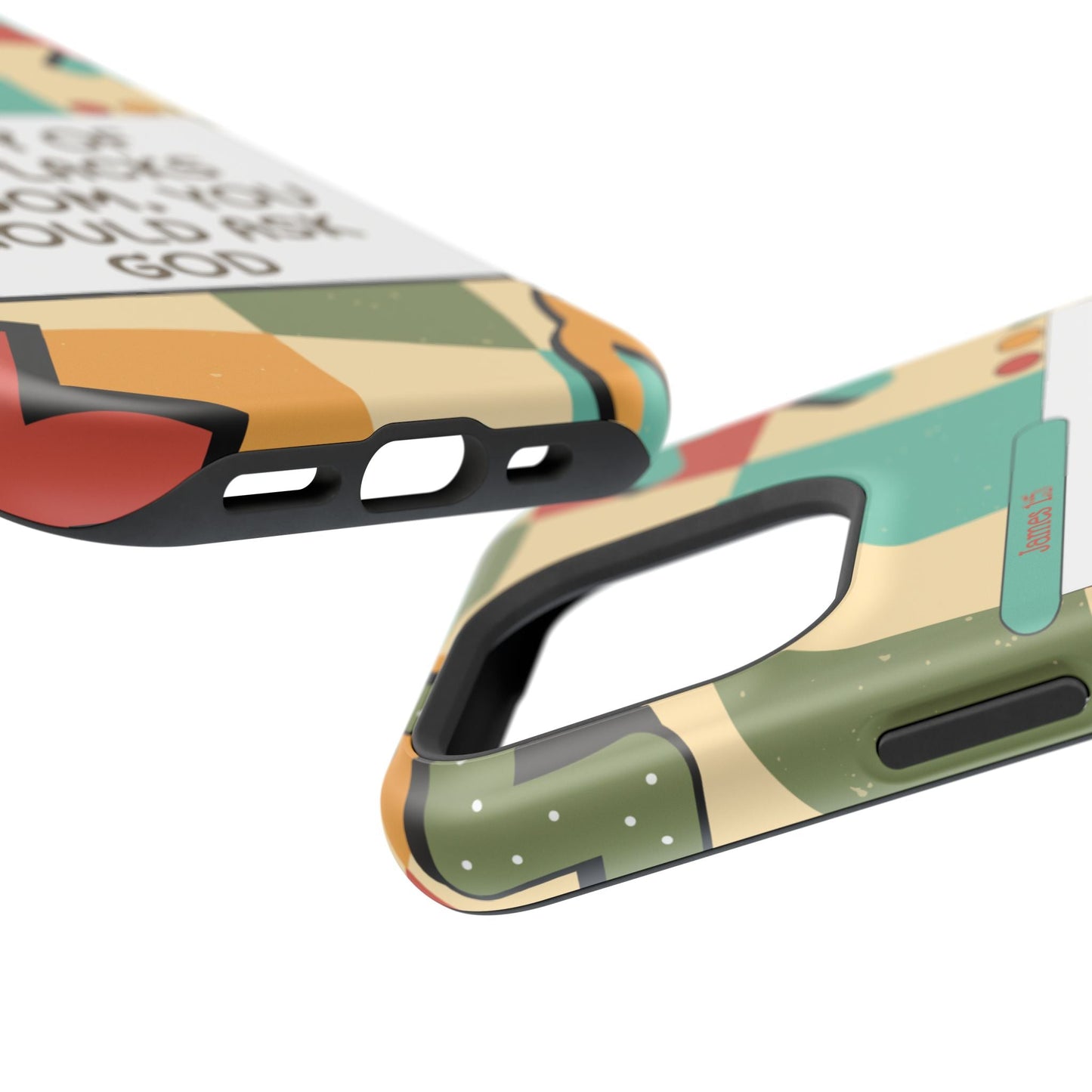 James 1:5 Retro Aesthetic - MagSafe iPhone Case - BOGO Cases