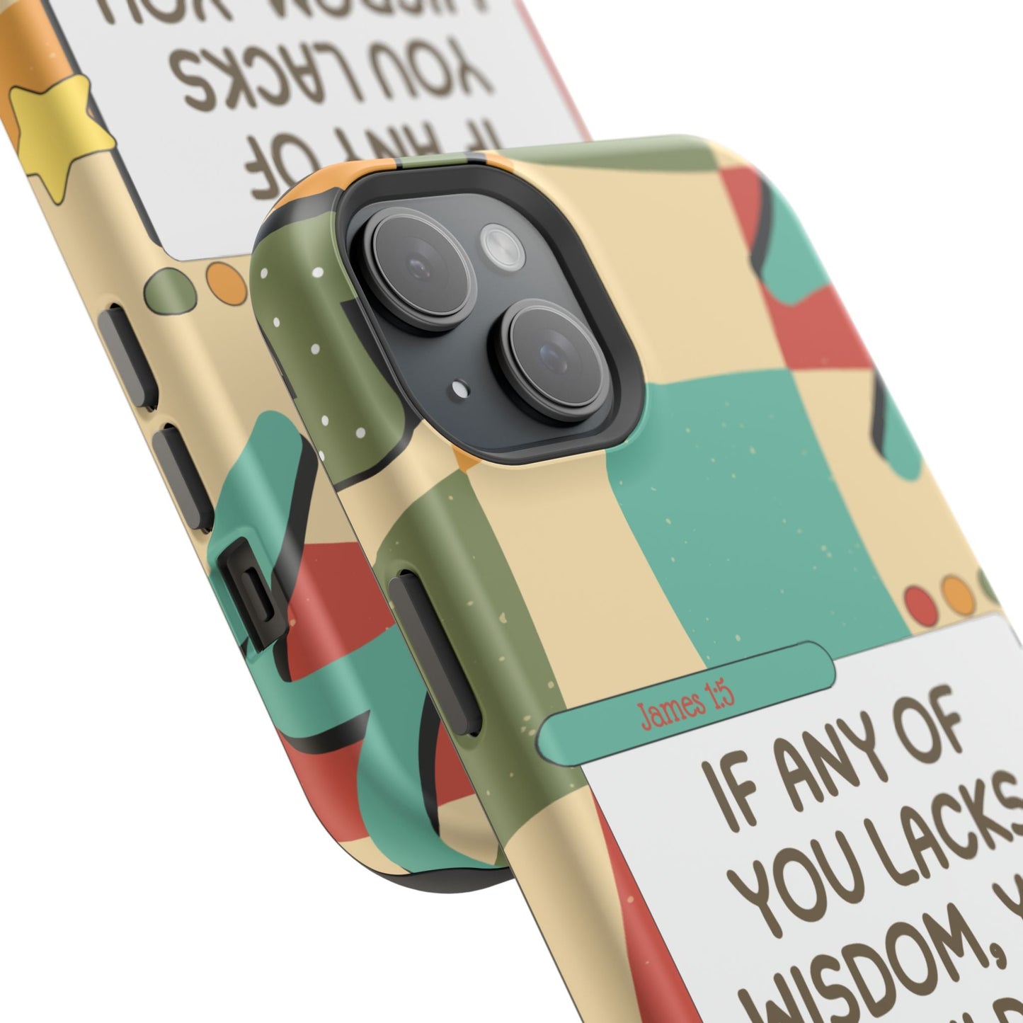 James 1:5 Retro Aesthetic - MagSafe iPhone Case - BOGO Cases