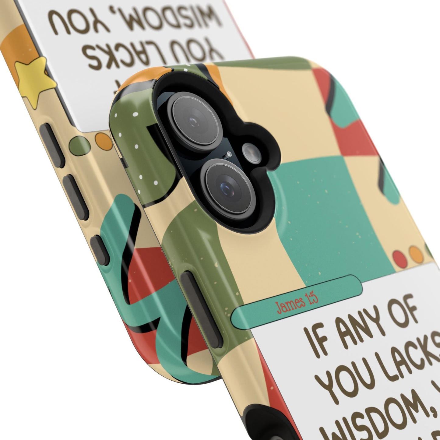 James 1:5 Retro Aesthetic - MagSafe iPhone Case - BOGO Cases