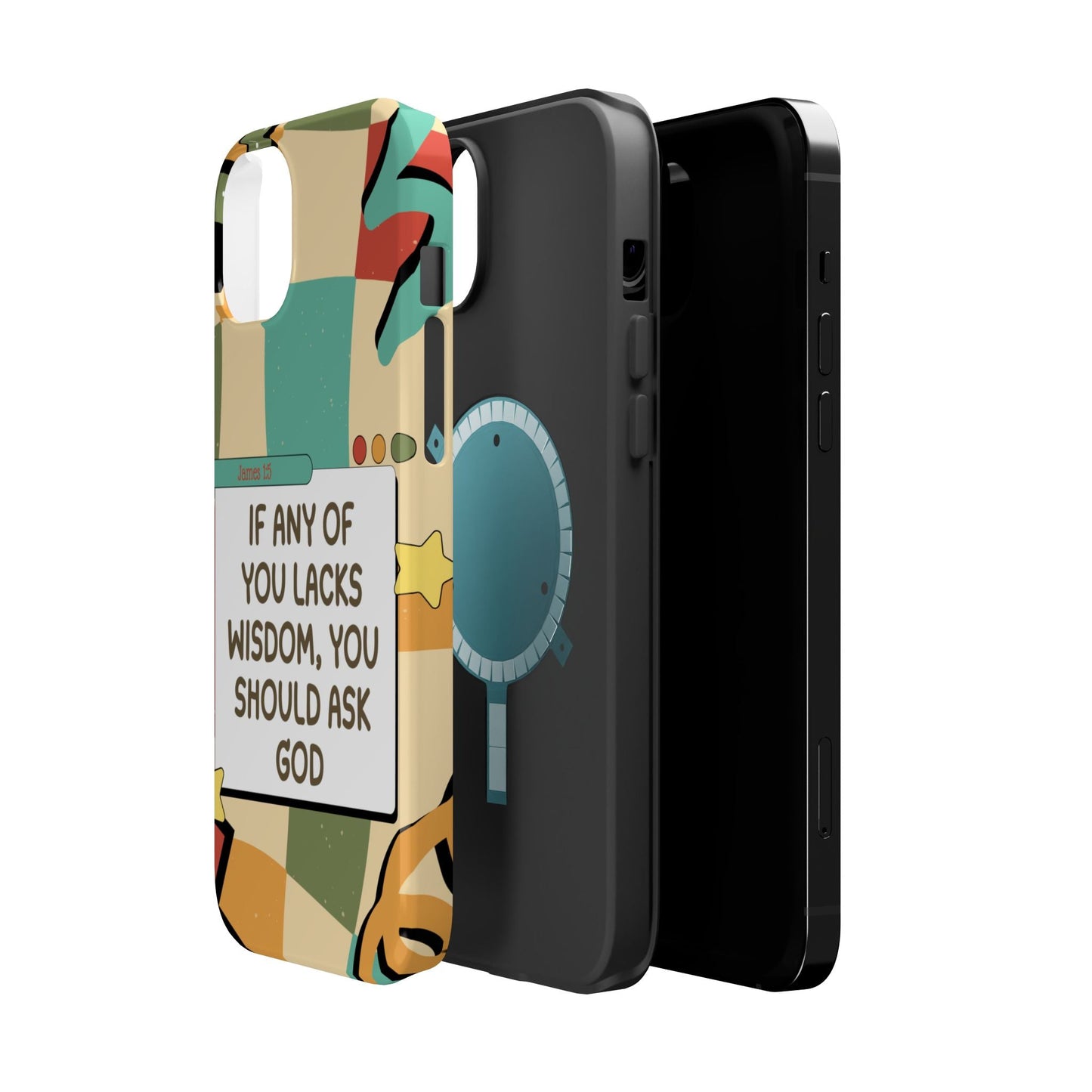 James 1:5 Retro Aesthetic - MagSafe iPhone Case - BOGO Cases