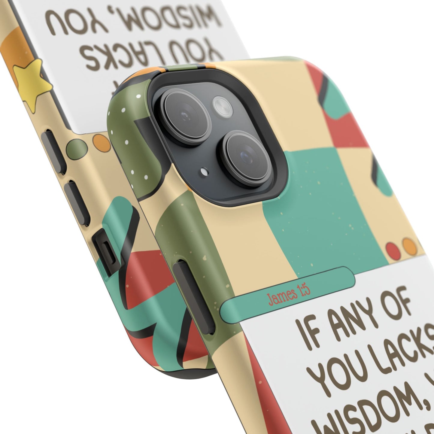 James 1:5 Retro Aesthetic - MagSafe iPhone Case - BOGO Cases