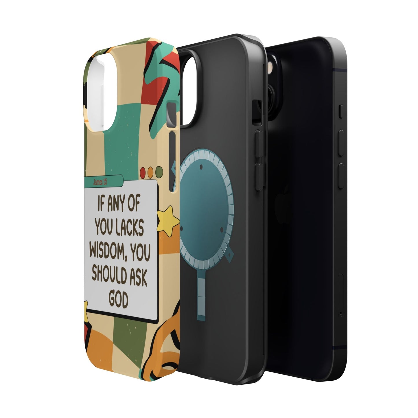 James 1:5 Retro Aesthetic - MagSafe iPhone Case - BOGO Cases
