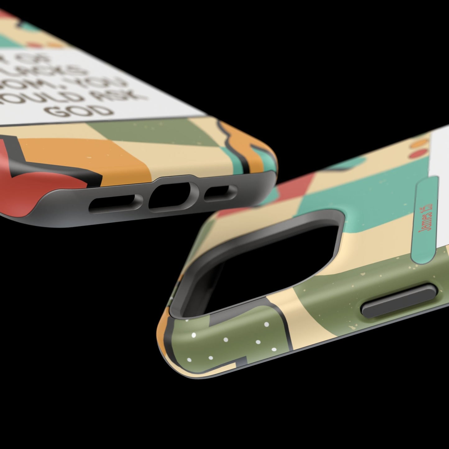 James 1:5 Retro Aesthetic - MagSafe iPhone Case - BOGO Cases