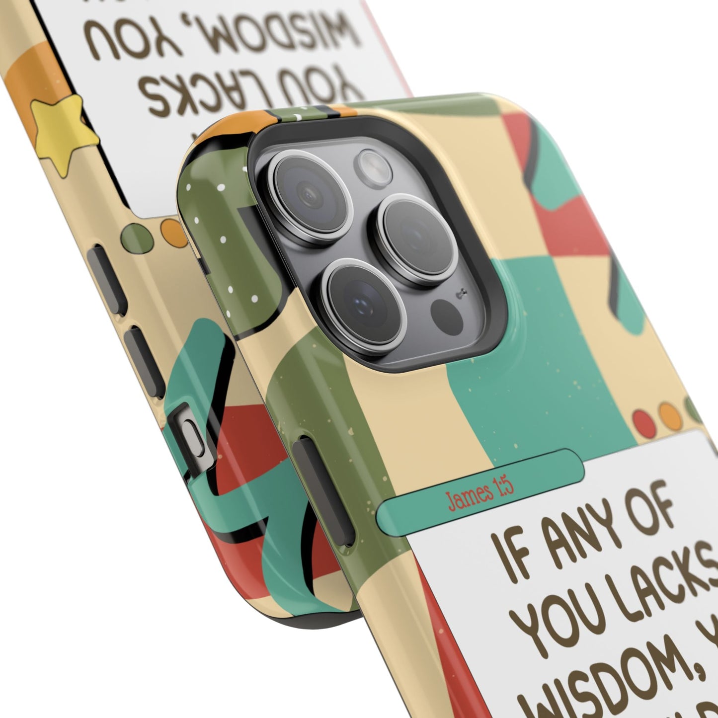 James 1:5 Retro Aesthetic - MagSafe iPhone Case - BOGO Cases