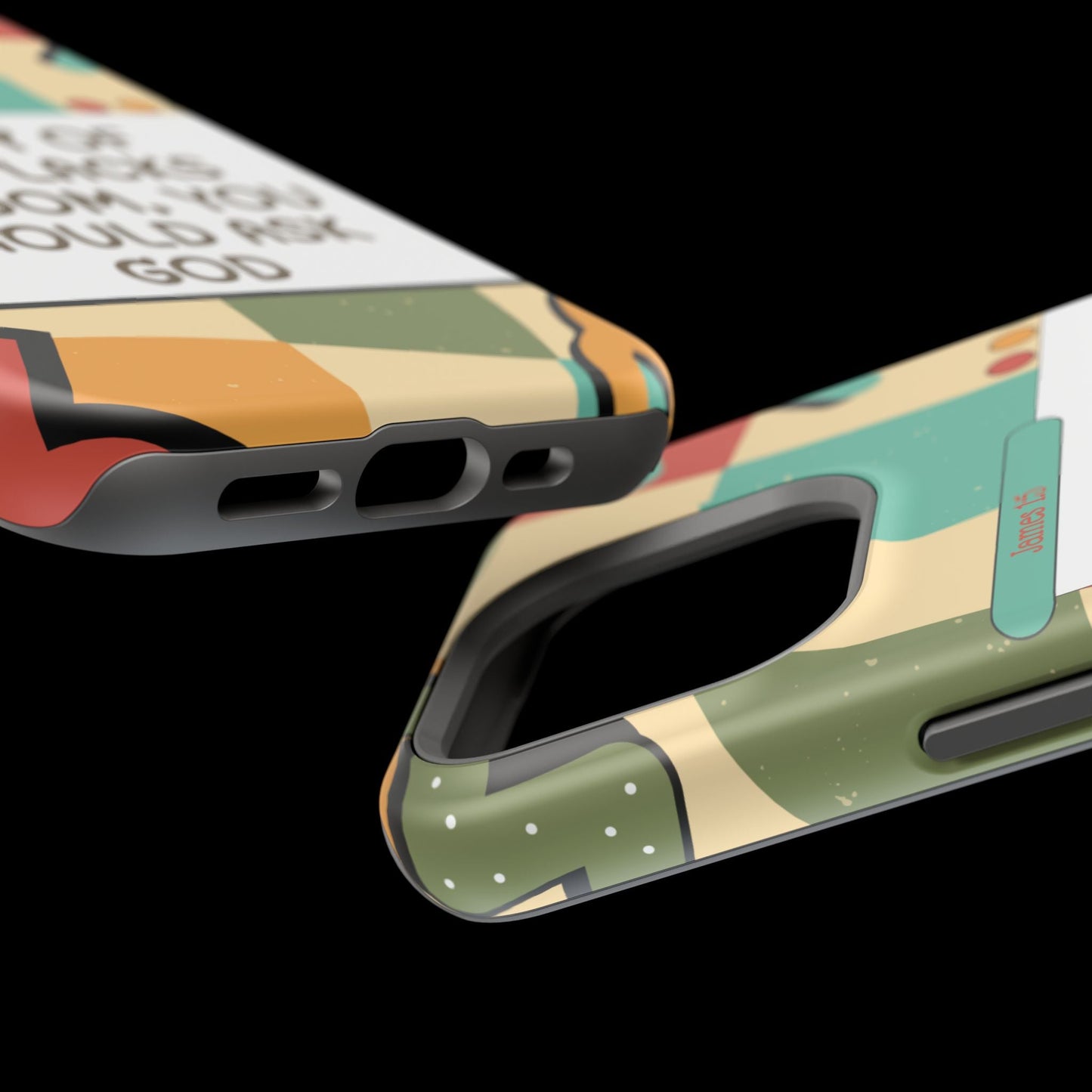 James 1:5 Retro Aesthetic - MagSafe iPhone Case - BOGO Cases