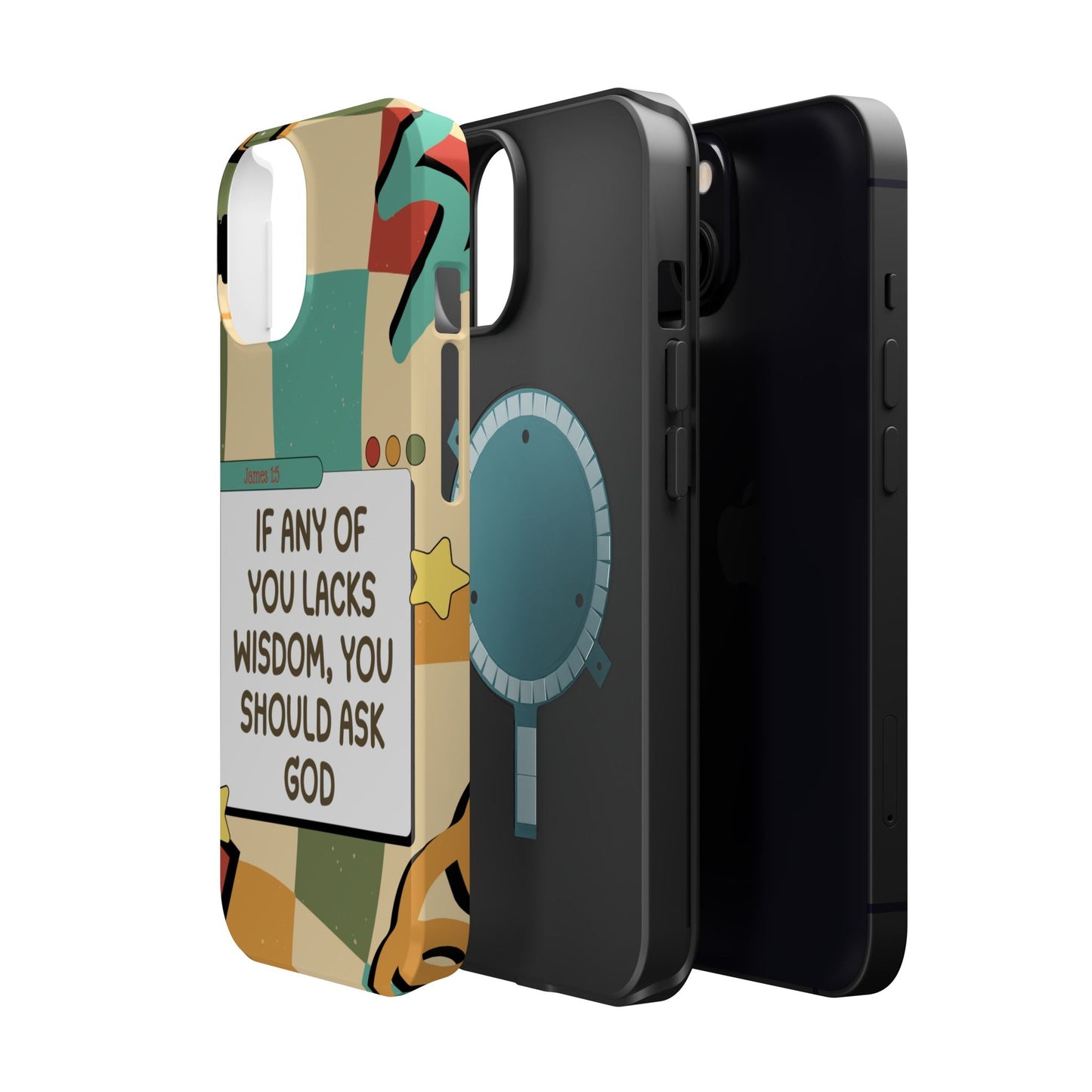 James 1:5 Retro Aesthetic - MagSafe iPhone Case - BOGO Cases