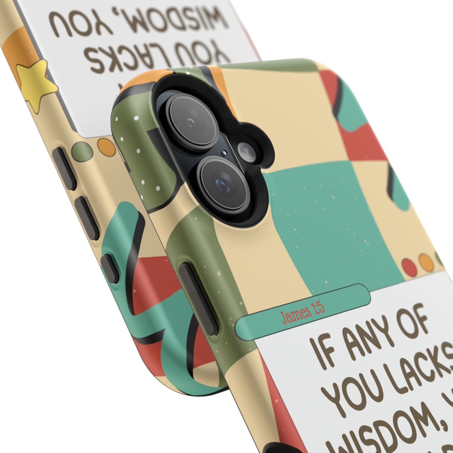 James 1:5 Retro Aesthetic - MagSafe iPhone Case - BOGO Cases