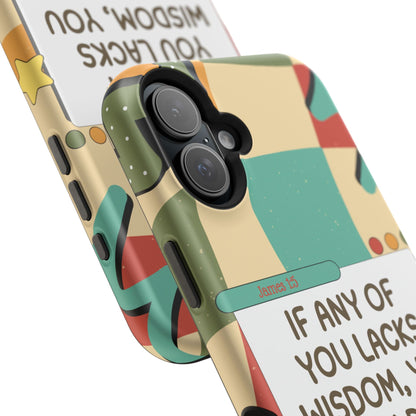 James 1:5 Retro Aesthetic - MagSafe iPhone Case - BOGO Cases