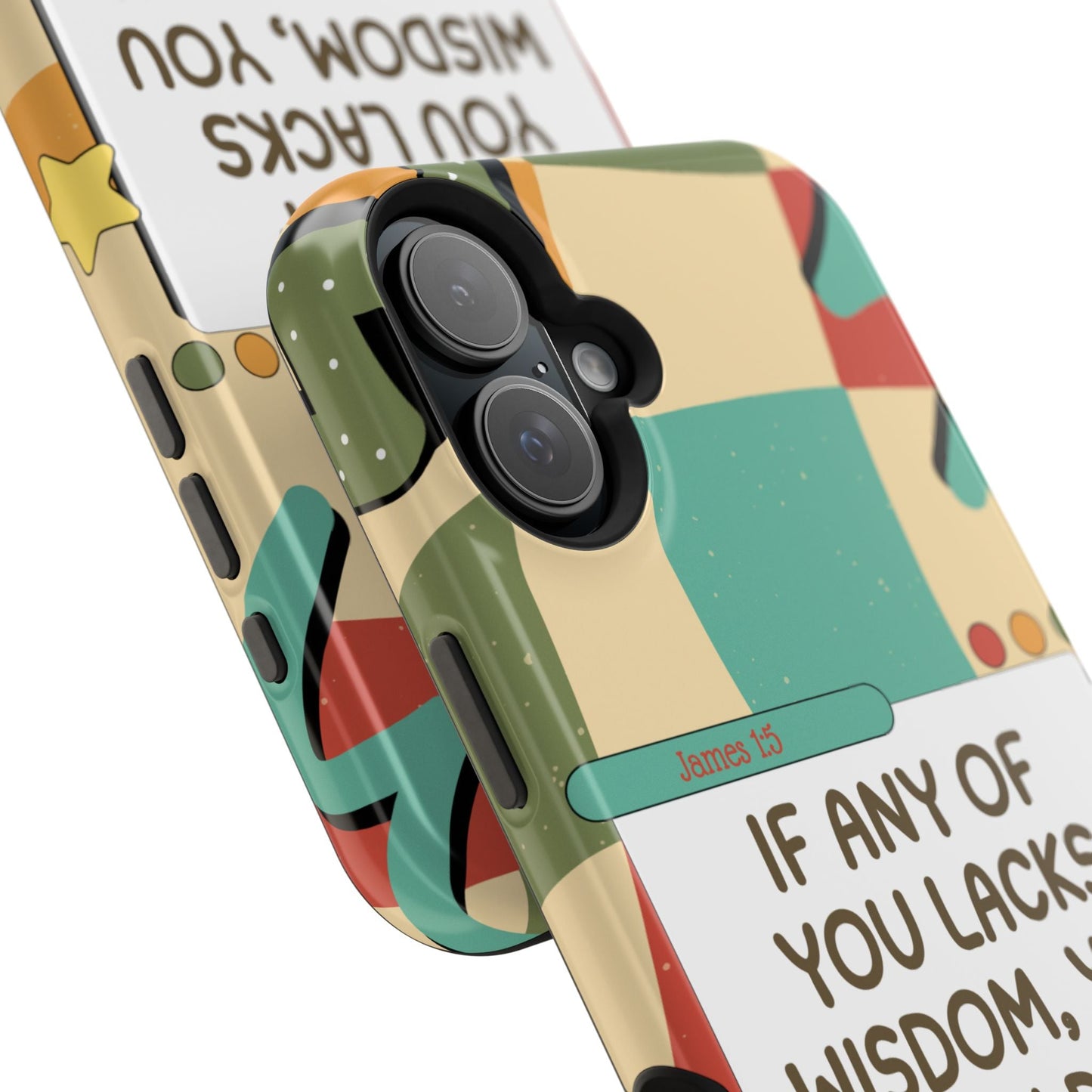 James 1:5 Retro Aesthetic - MagSafe iPhone Case - BOGO Cases