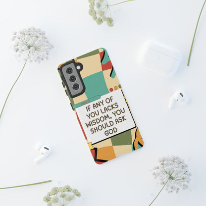 James 1:5 Retro Aesthetic - Samsung Galaxy Case - BOGO Cases