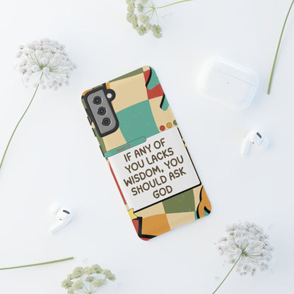 James 1:5 Retro Aesthetic - Samsung Galaxy Case - BOGO Cases