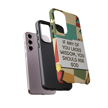 James 1:5 Retro Aesthetic - Samsung Galaxy Case - BOGO Cases