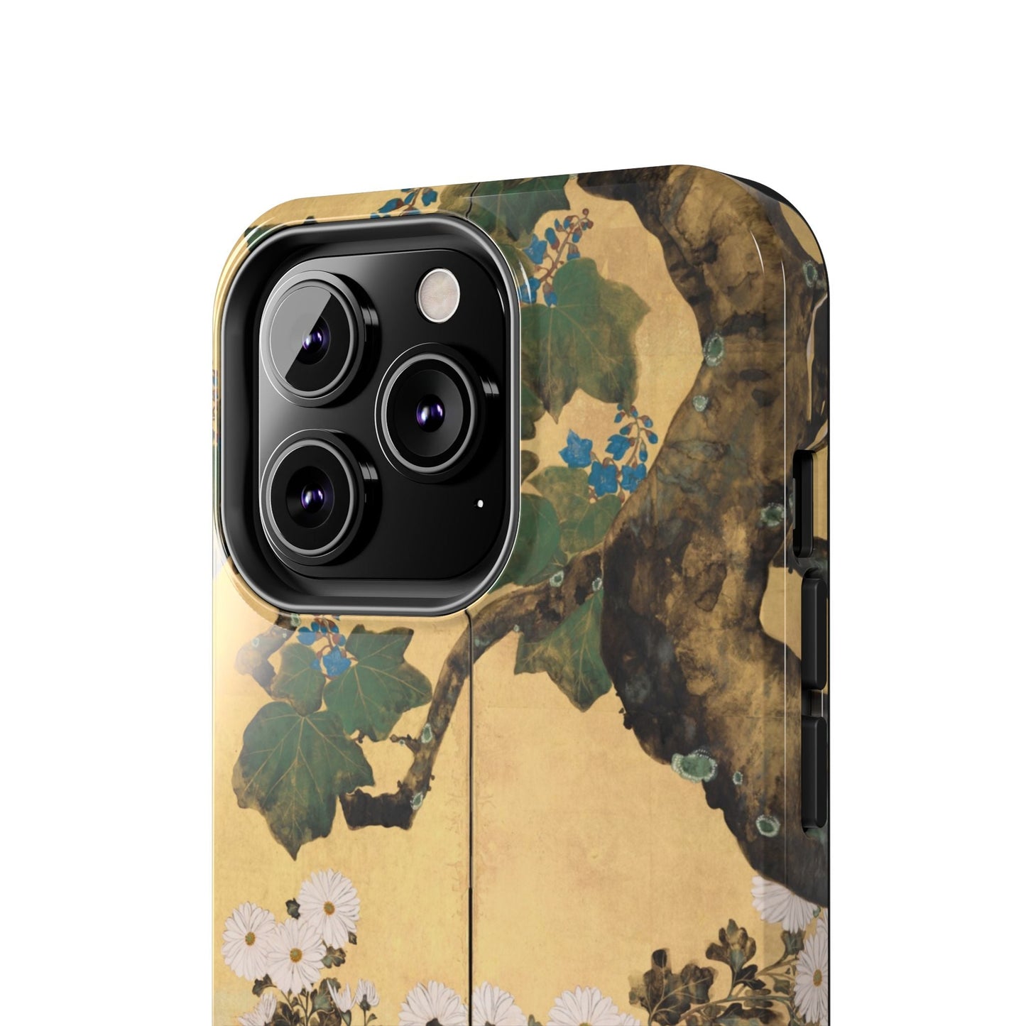 Japanese Gold Leaf Floral Art - iPhone Case, Elegant & Protective - BOGO Cases