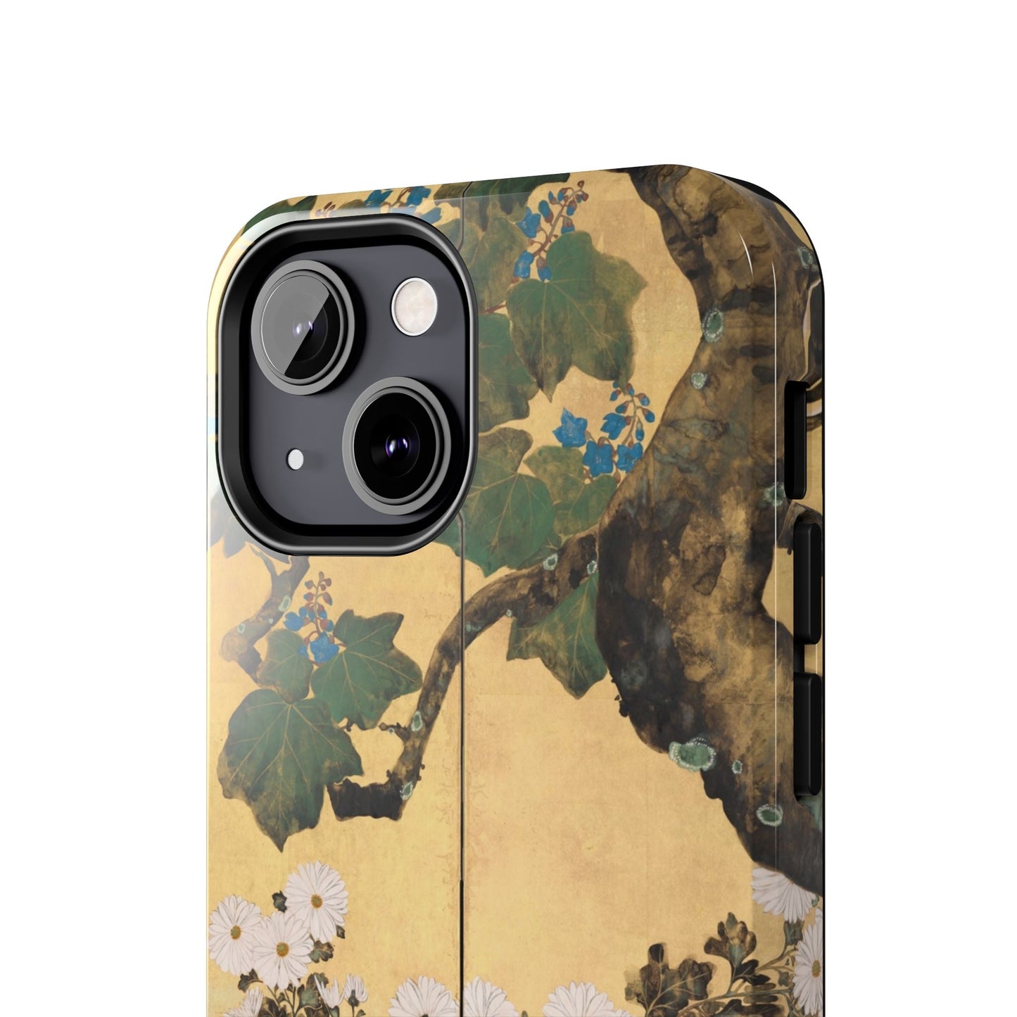Japanese Gold Leaf Floral Art - iPhone Case, Elegant & Protective - BOGO Cases