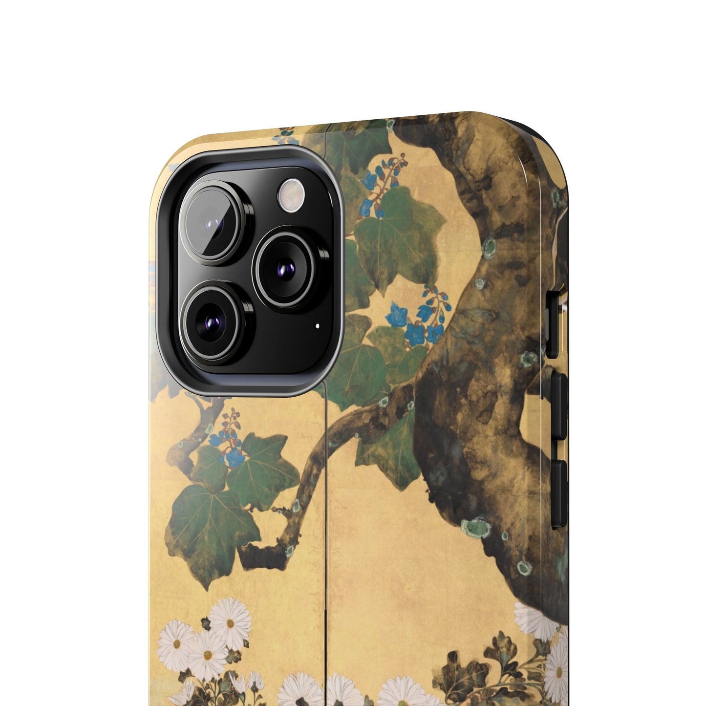 Japanese Gold Leaf Floral Art - iPhone Case, Elegant & Protective - BOGO Cases