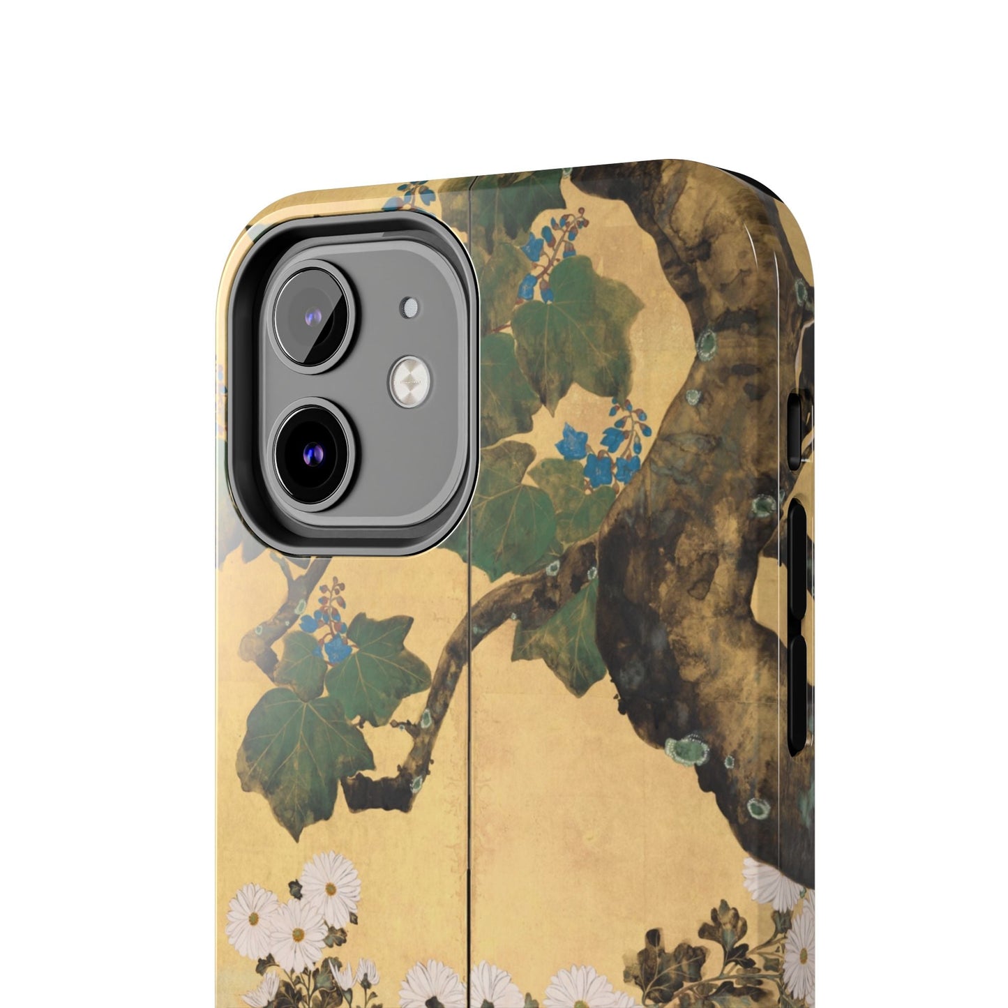 Japanese Gold Leaf Floral Art - iPhone Case, Elegant & Protective - BOGO Cases