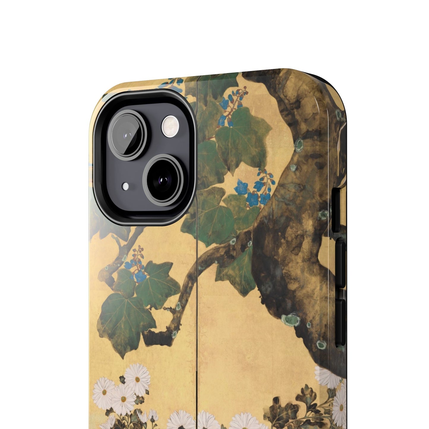 Japanese Gold Leaf Floral Art - iPhone Case, Elegant & Protective - BOGO Cases