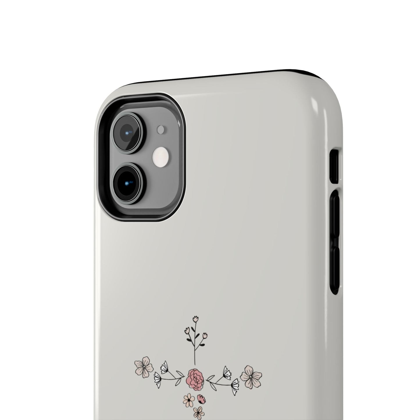 John 14:15 Floral Cross - iPhone Series Case - BOGO Cases