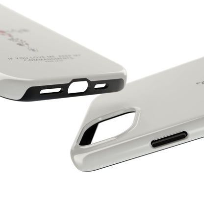 John 14:15 Floral Cross - iPhone Series Case - BOGO Cases