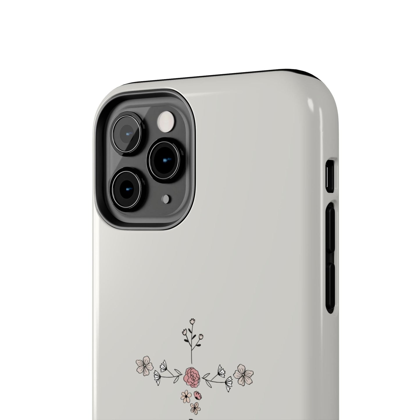 John 14:15 Floral Cross - iPhone Series Case - BOGO Cases