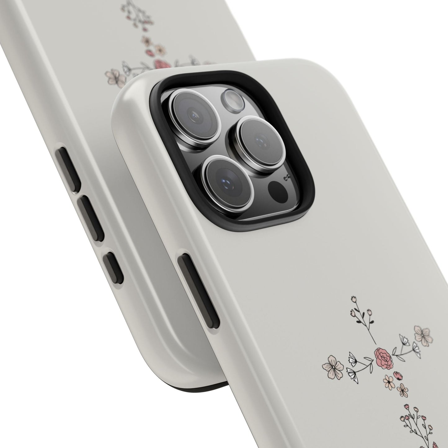 John 14:15 Floral Cross - iPhone Series Case - BOGO Cases