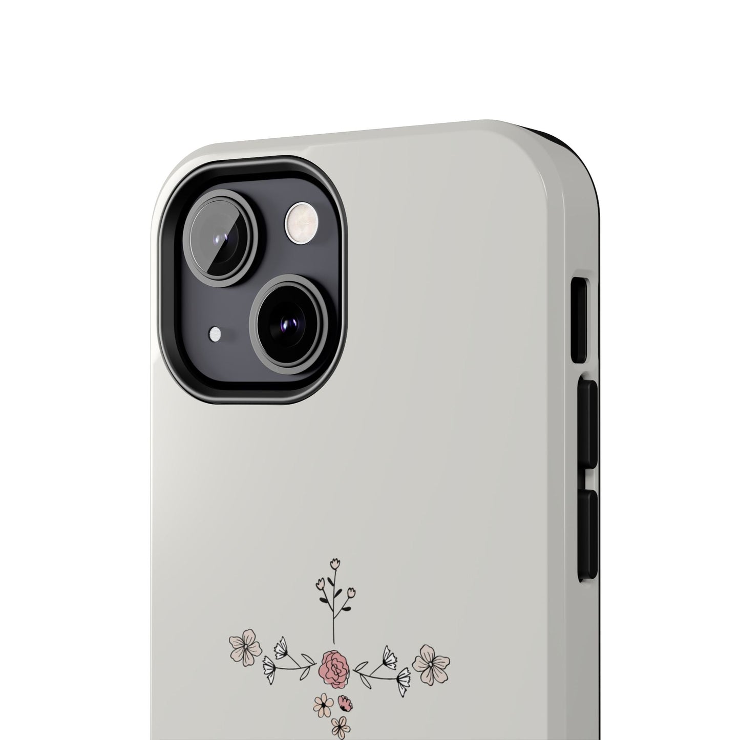 John 14:15 Floral Cross - iPhone Series Case - BOGO Cases